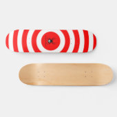 Skateboard "Planche à roulettes du casquette du chat" (Horz)
