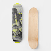 Skateboard Planche à roulettes du château médiéval (Recto)