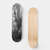 Skateboard Planche à roulettes du château médiéval (Recto)