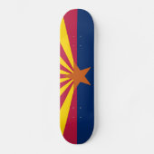 Skateboard Planche à roulettes du drapeau de l'Arizona (Recto)