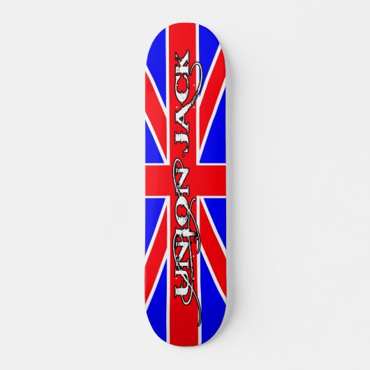 Skateboard Planche à roulettes d'Union Jack (Devant)