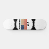 Skateboard Planche à roulettes d'urgence 911 (Horz)