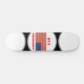 Skateboard Planche à roulettes d'urgence 911 (Horz)