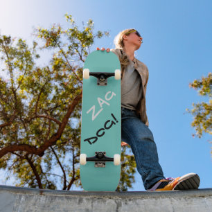 Skateboard Planche à roulettes Edgy Zag Dog sarcelle