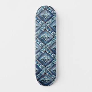 Skateboard Planche à roulettes en diamants pavés