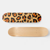 Skateboard Planche à roulettes en peau de guépard (Horz)