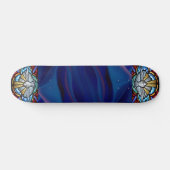 Skateboard Planche à roulettes en vitrail (Horz)