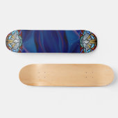 Skateboard Planche à roulettes en vitrail (Horz)