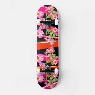 Skateboard Planche à roulettes Énergie Florale