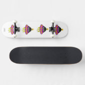 Skateboard Planche à roulettes étrangère d'abduction (Horz)