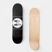 Skateboard Planche à roulettes expurgée (Recto)
