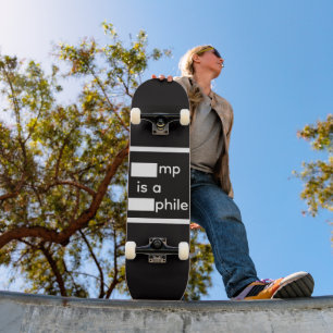 Skateboard Planche à roulettes expurgée