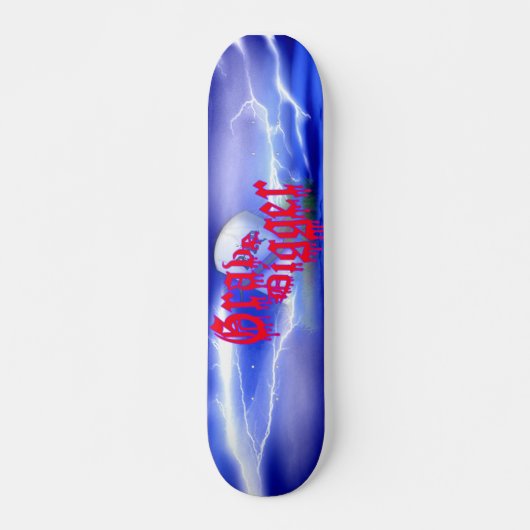 Skateboard Planche à roulettes faite sur commande défonceuse (Devant)