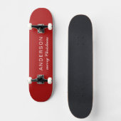 Skateboard Planche à roulettes festive de Noël pour s'amuser (Recto)