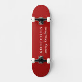 Skateboard Planche à roulettes festive de Noël pour s'amuser (Recto)