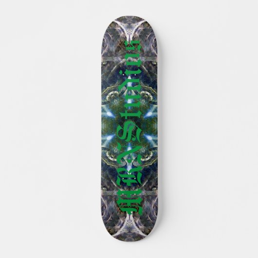 Skateboard Planche à roulettes folk Mandala (Devant)