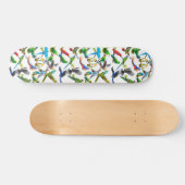 Skateboard Planche à roulettes folle de perroquet (Horz)
