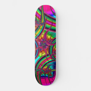 Skateboard planche à roulettes fractales