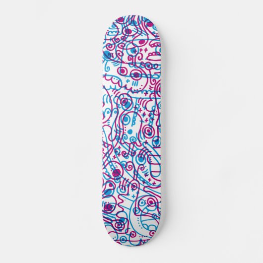 Skateboard Planche à roulettes fraîche avec les graphiques (Recto)