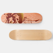 Skateboard Planche à roulettes futuriste d'Evo (Horz)
