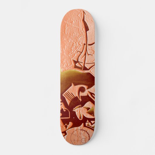 Skateboard Planche à roulettes futuriste d'Evo (Recto)