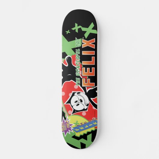 Skateboard Planche à roulettes géniale de Felix (Recto)
