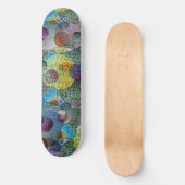 Skateboard Planche à roulettes géométriques (Recto)