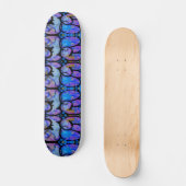Skateboard Planche à roulettes graffiti. (Recto)