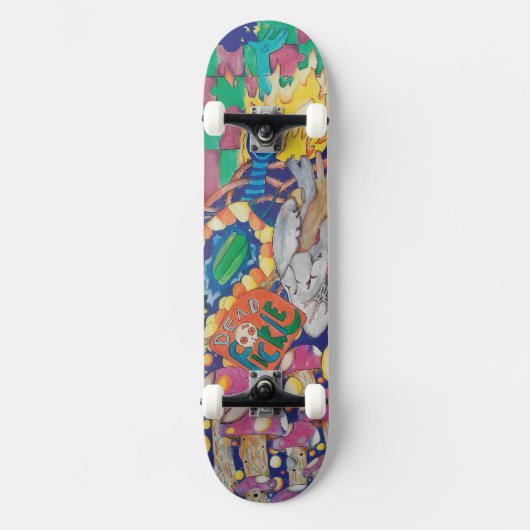 Skateboard planche à roulettes graphique cool (Recto)