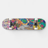 Skateboard planche à roulettes graphique cool (Horz)