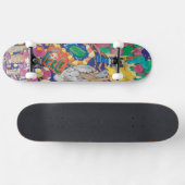 Skateboard planche à roulettes graphique cool (Horz)