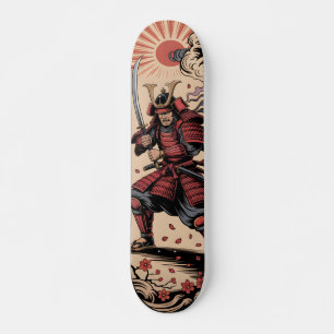 Skateboard Planche à roulettes Guerrier Samouraï