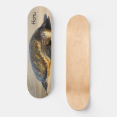 Skateboard Planche à roulettes hawaïenne de tortue de mer (Recto)