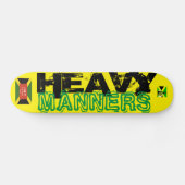 SKATEBOARD PLANCHE À ROULETTES HEAVY MANNERS (Horz)