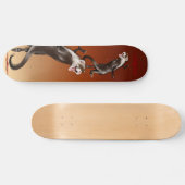 Skateboard Planche à roulettes heureuse de furet (Horz)