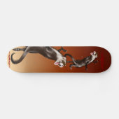 Skateboard Planche à roulettes heureuse de furet (Horz)