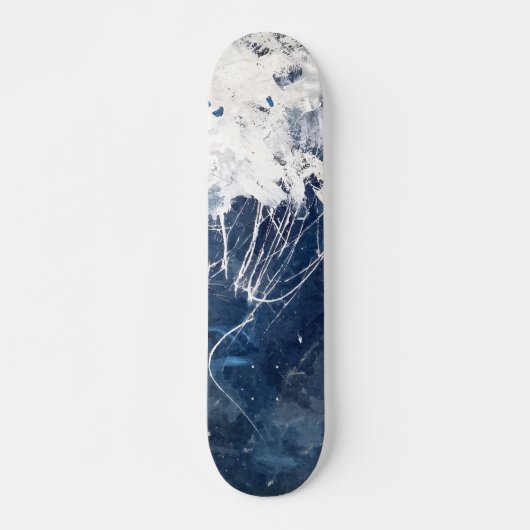 Skateboard Planche à roulettes Icy Blue Mountain Summit (Devant)