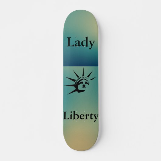 Skateboard Planche à roulettes Lady Liberty (Devant)