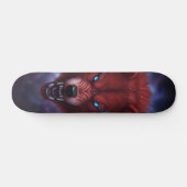 Skateboard Planche à roulettes Loup rouge pris au piège (Horz)