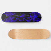 Skateboard Planche à roulettes Lueur Bleue (Horz)