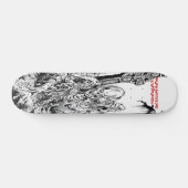 SKATEBOARD PLANCHE À ROULETTES MALVEILLANTE DE ZOMBI DE (Horz)