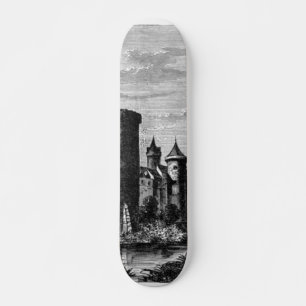 Skateboard Planche à roulettes médiévale de château