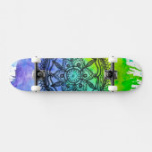Skateboard Planche à roulettes | Megaflora de mandala (Horz)
