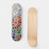Skateboard Planche à roulettes Mosaïque (Recto)
