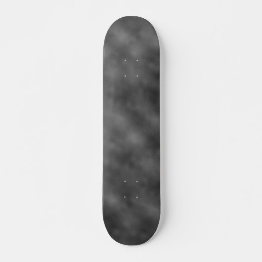Skateboard Planche à roulettes noire et blanche de brouillard (Devant)