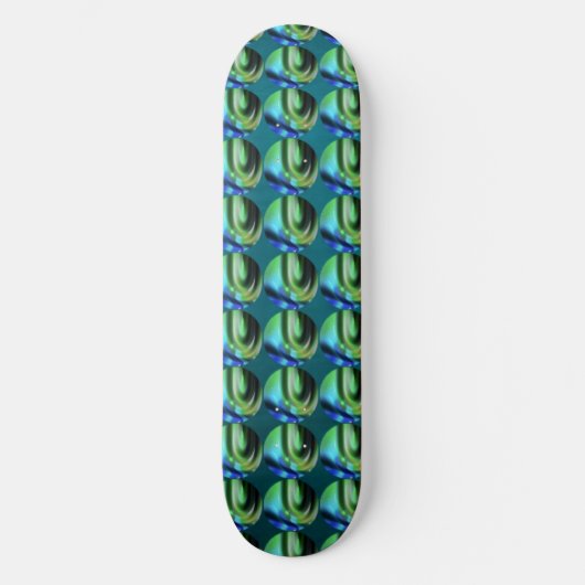 Skateboard Planche à roulettes Peacock Bubble (Recto)