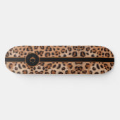 Skateboard Planche à roulettes personnalisée Léopard Féroce e (Horz)