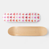 Skateboard Planche à roulettes petits coeurs (Horz)