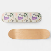 Skateboard Planche à roulettes Poisson Cactus Pâtes Meow (Horz)