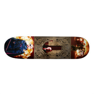 Skateboard planche à roulettes politique